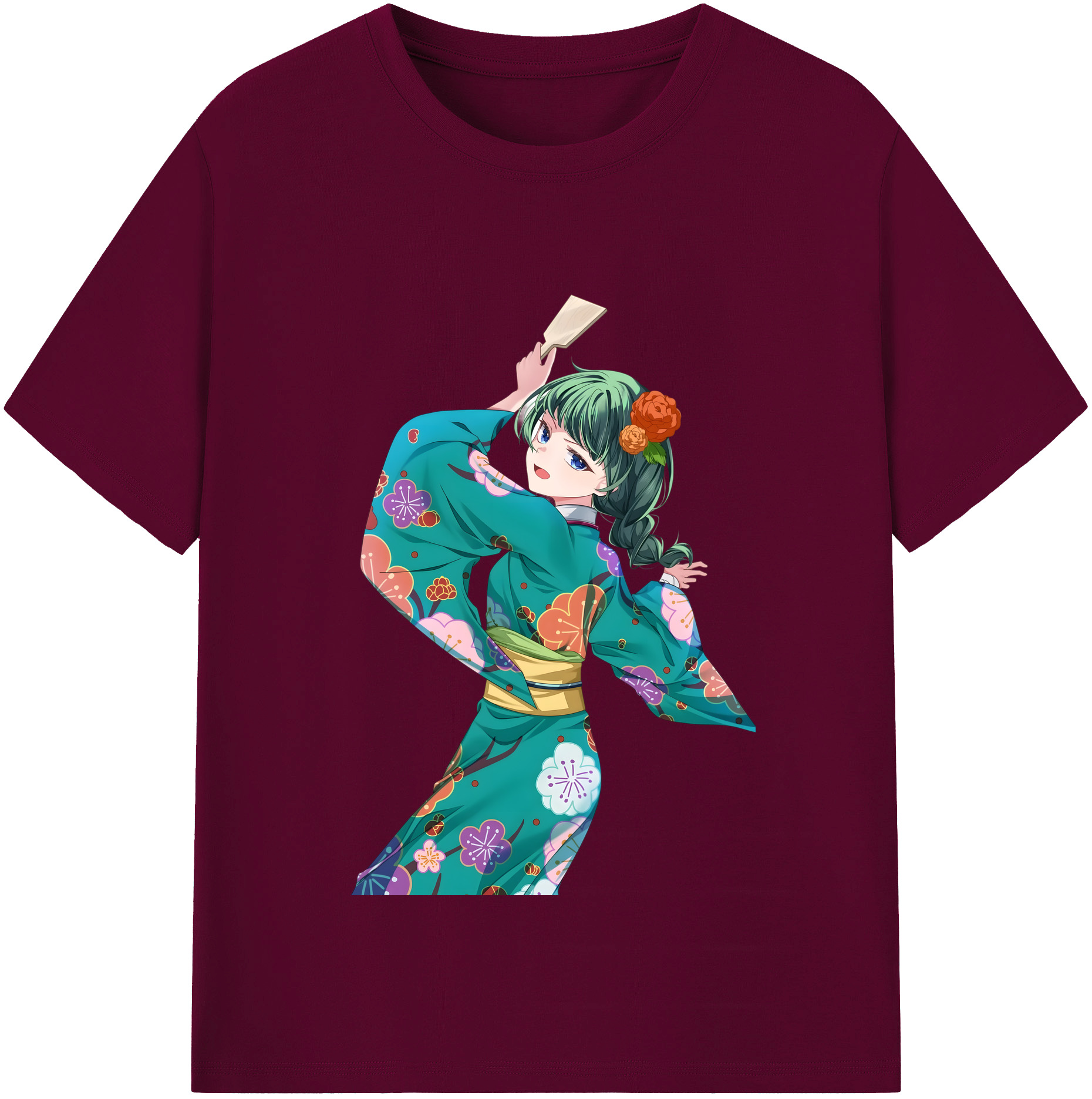 （画像用） 薬屋のひとりごと The Apothecary Diaries レディースカジュアルプリントTシャツ（綿100％）